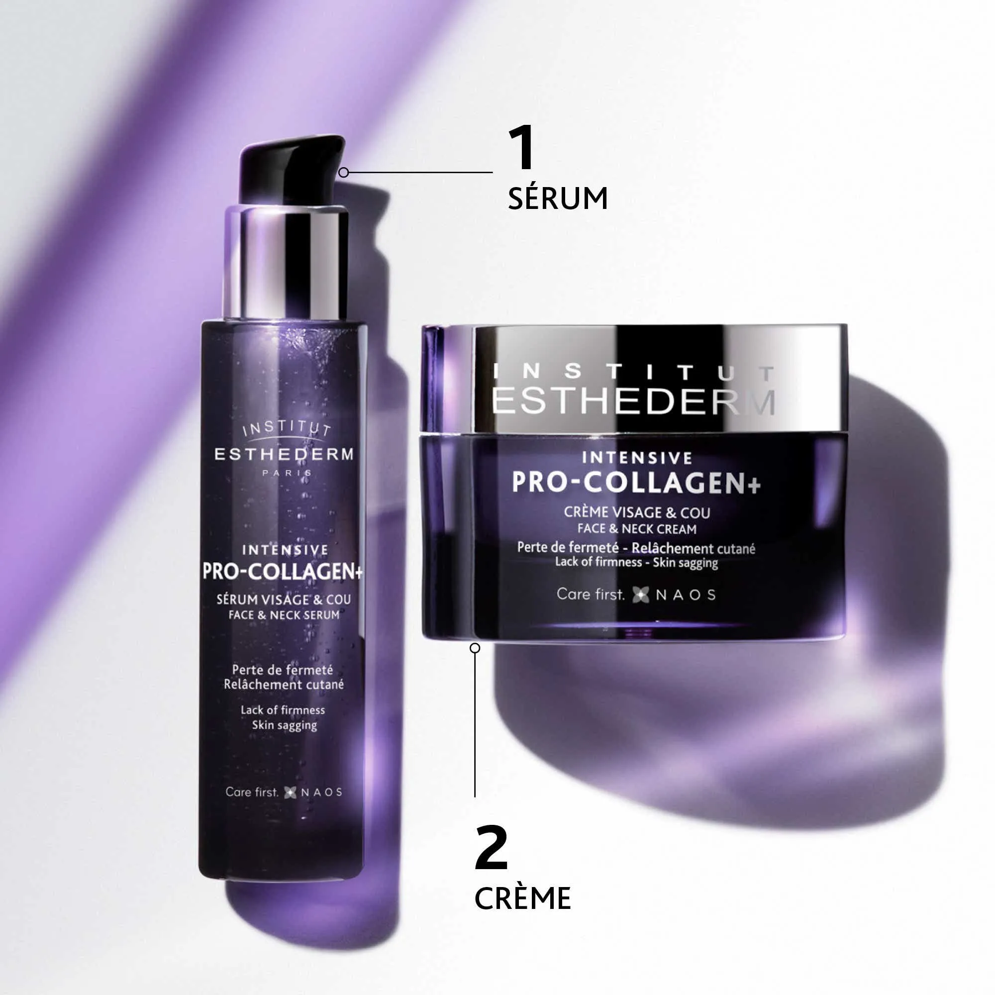 INTENSIVE PRO-COLLAGEN+ - Crème Fermeté - Visage et Cou - Tous Types de Peaux, 50ml | Institut Esthederm  - Parapharmacie Botici