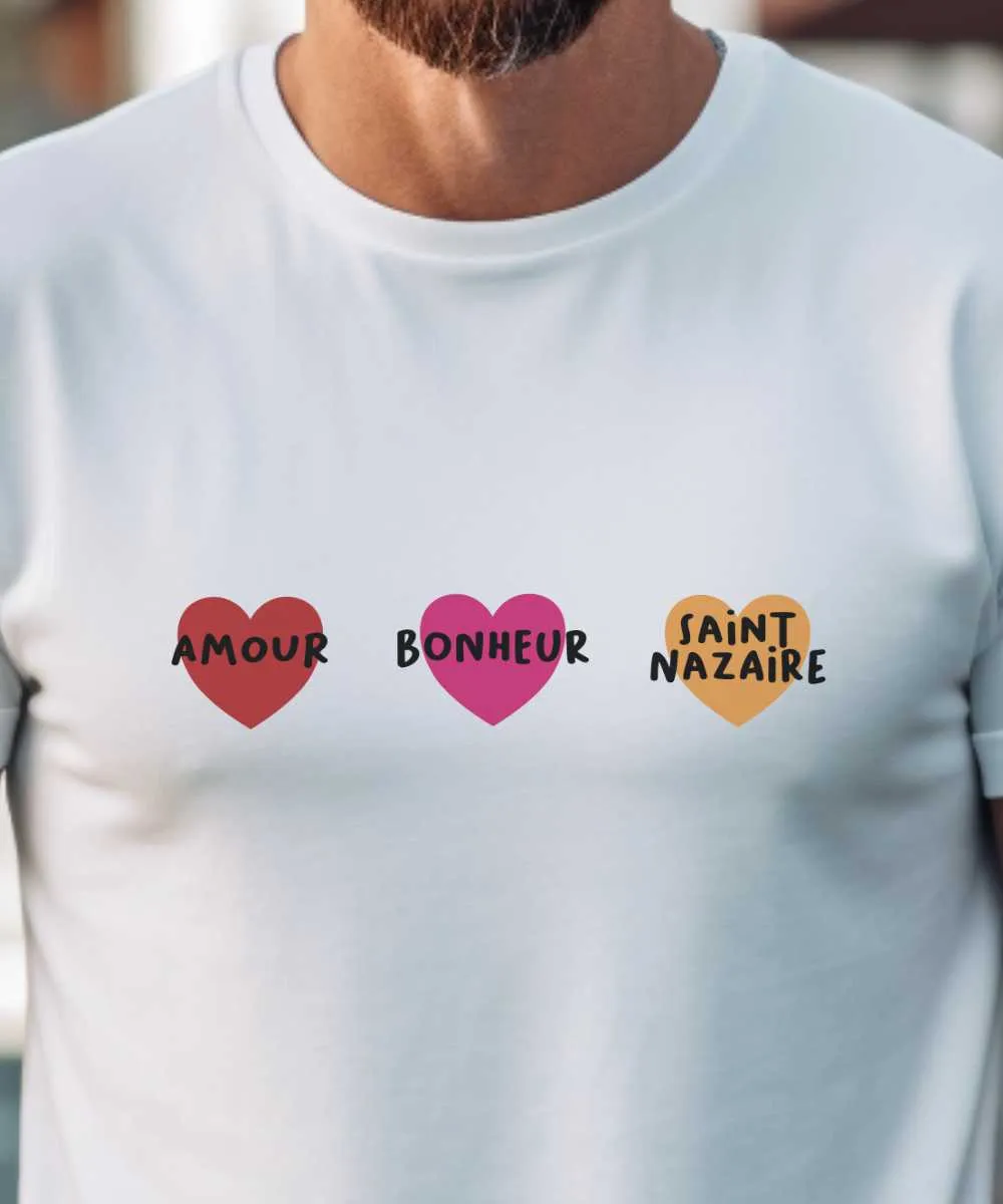 T-Shirt Amour bonheur Saint-Nazaire